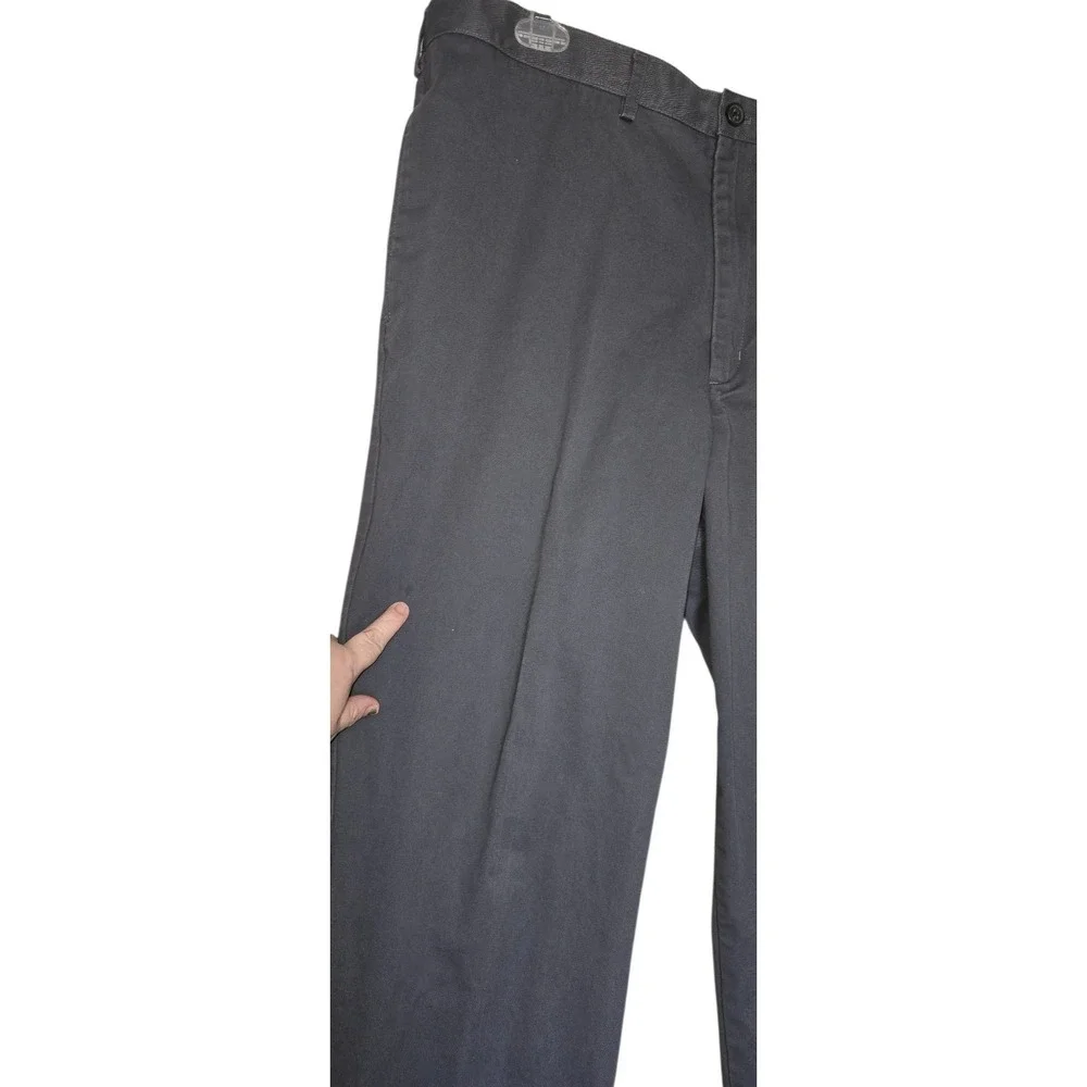 Lands End 2 Long‎ Traditional Fit  Mens 40x34 Pants Long Utility Work Dress